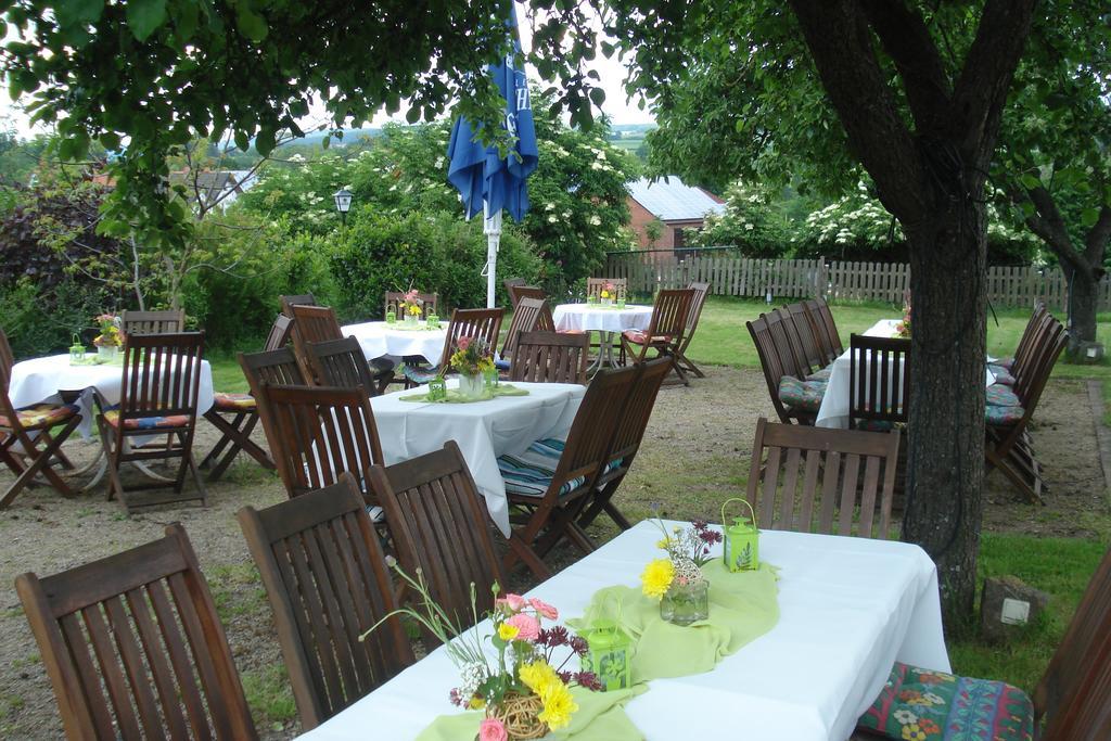 Traditionsgasthof Zum Luedertal Bimbach Kültér fotó